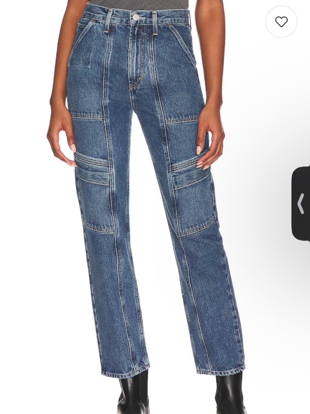 AGOLDE blue denim carpenter jeans size 26